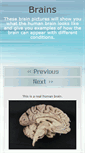 Mobile Screenshot of brainpictures.org